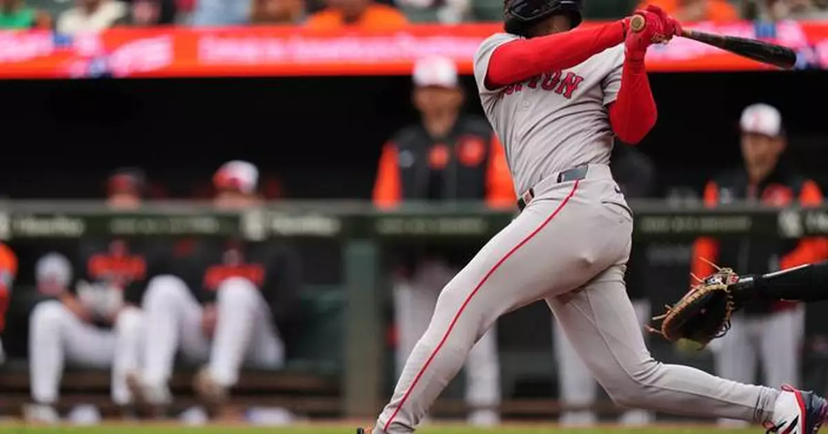 Red Sox erupt for 10 runs in the ninth, beat Orioles 17-1