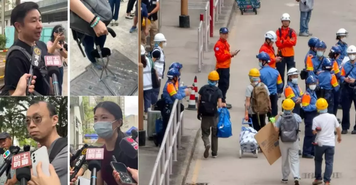 Undeterred by the Hardship, Wang Fuk Residents Make the Climb to Find Closure