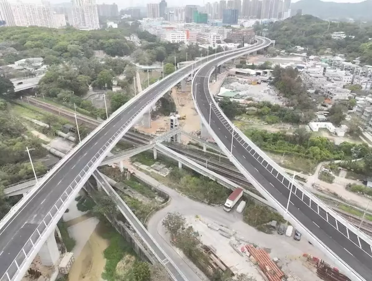 Fanling Bypass (Eastern Section) to Open May 3; Motorists Urged to Follow New Traffic Arrangements