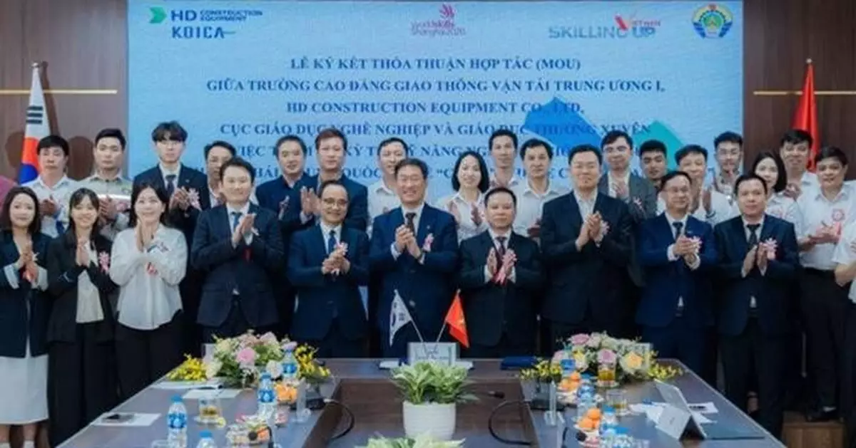 HD Construction Equipment to Support Training for Vietnam's National WorldSkills Team