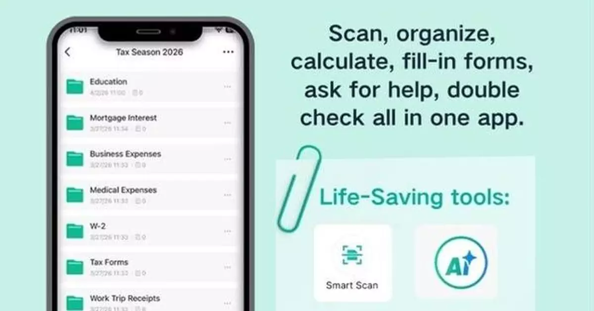 CamScanner Launches AI-Powered Tax Documentation Workflow to Help Taxpayers Navigate Complex 2025-2026 Filing Season