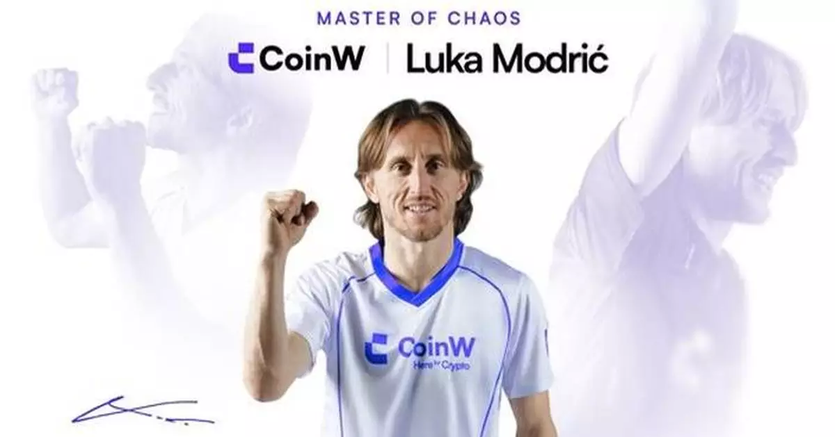 CoinW Partners with Luka Modrić as Global Brand Ambassador