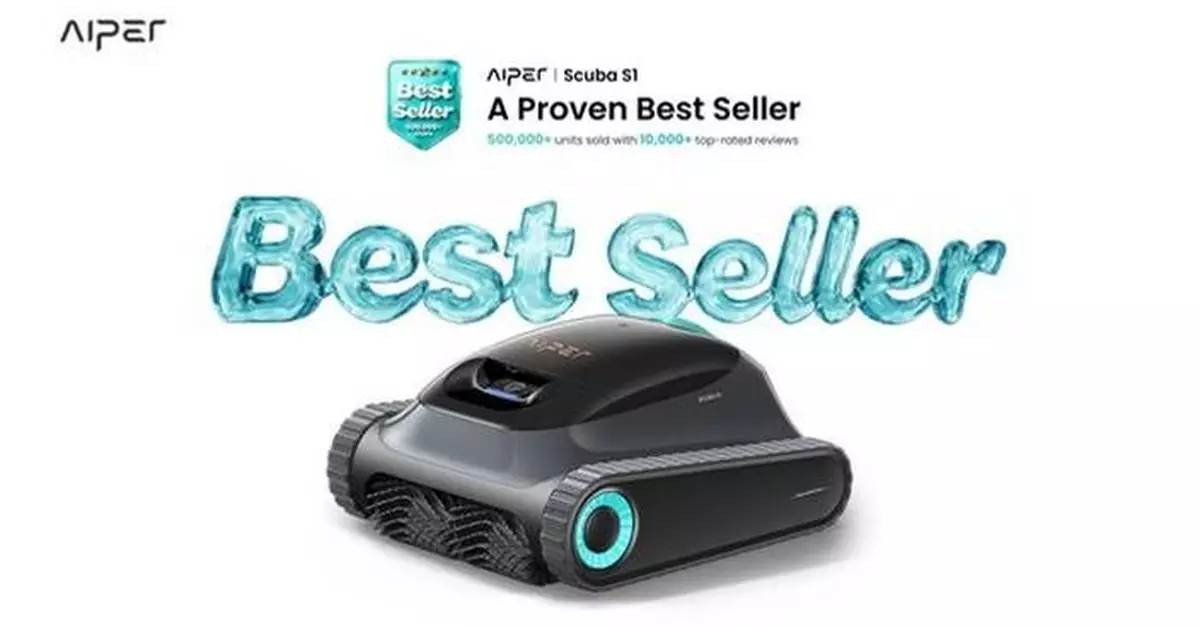 Aiper Celebrates Its Best-Selling Scuba S1 with New Upgrades Just in Time for Pool Season