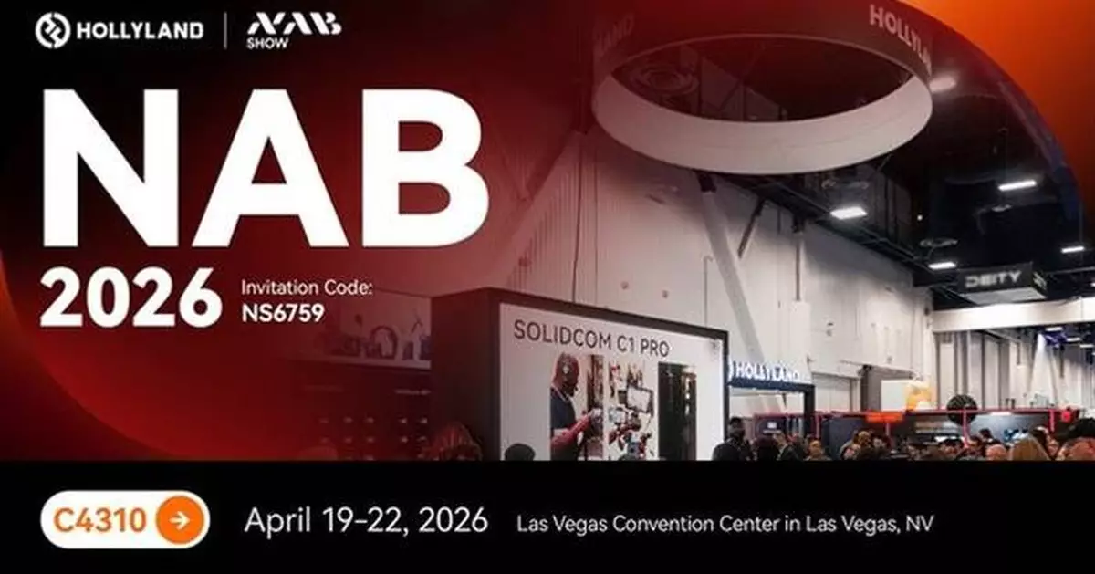Hollyland to Showcase New Imaging and Audio Innovations at NAB 2026