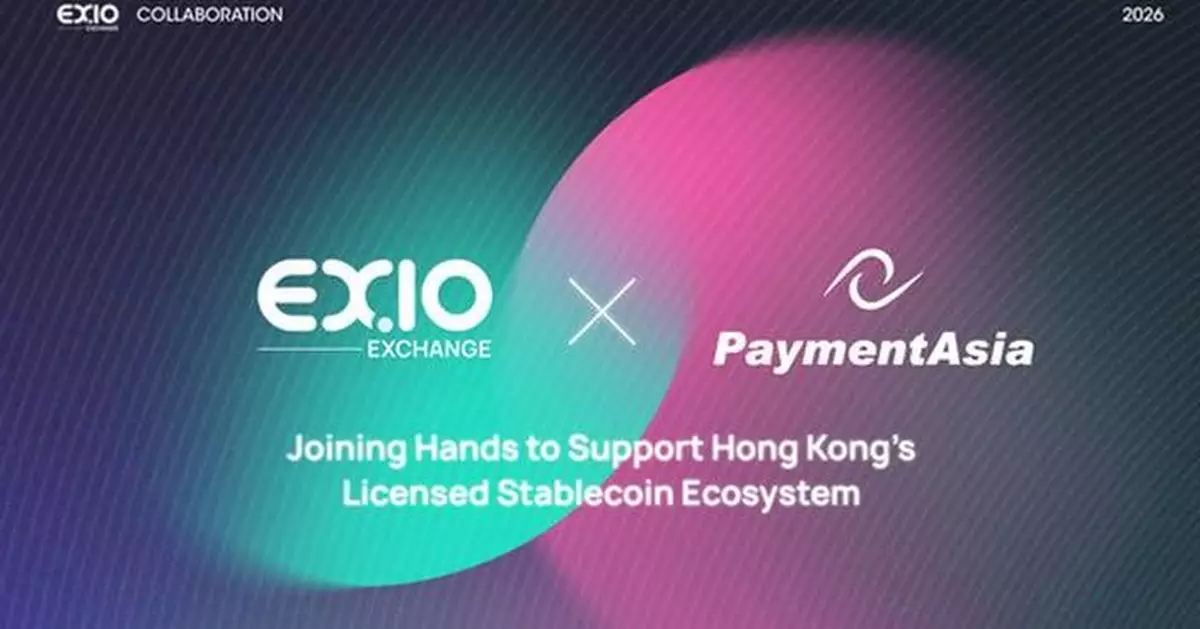 EX.IO Partners with Payment Asia, Joining Hands to Support Hong Kong's Licensed Stablecoin Ecosystem