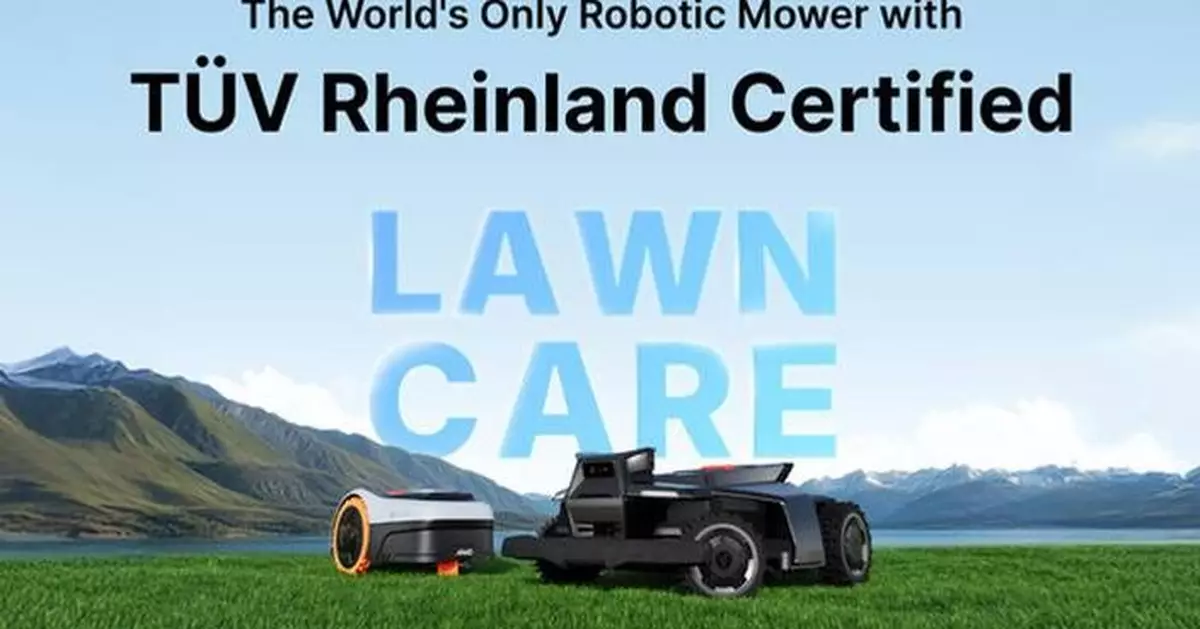 Segway Navimow robotic lawn mowers set new benchmark in lawn protection with Market-First TÜV Rheinland Lawn Care Certification
