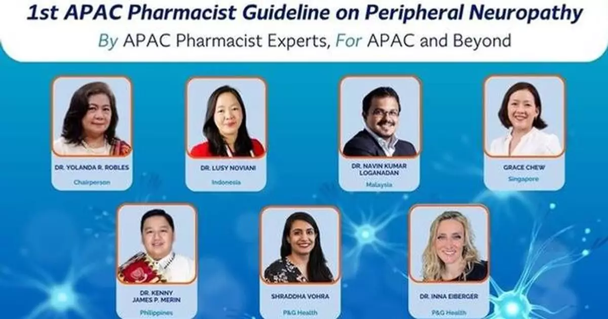 First Ever APAC Pharmacists' Guideline to Tackle Peripheral Neuropathy