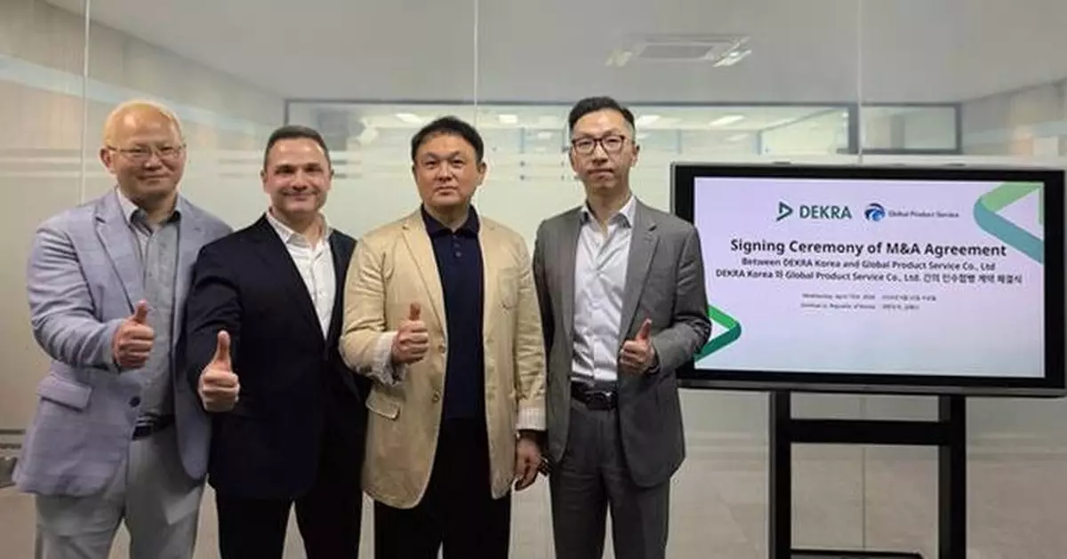 DEKRA Korea to Acquire Global Product Service, Strengthening Consumer Electronics Testing and Certification Capabilities in Korea
