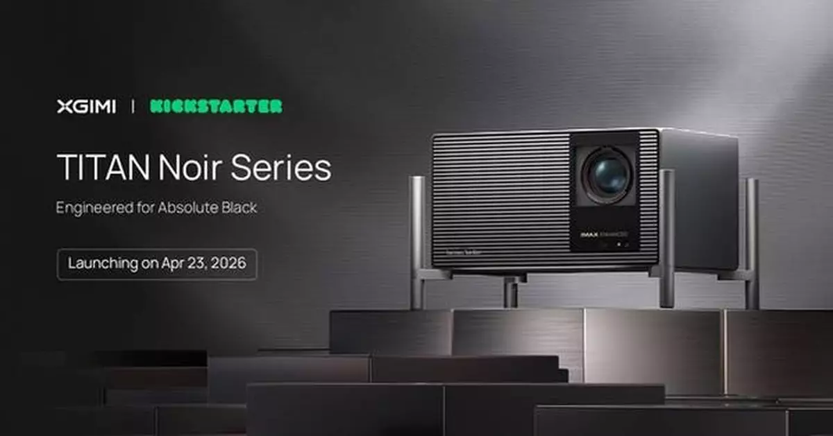 XGIMI Opens Orders For TITAN Noir Series 4K Projectors Featuring the World's First Dual Intelligent Iris System