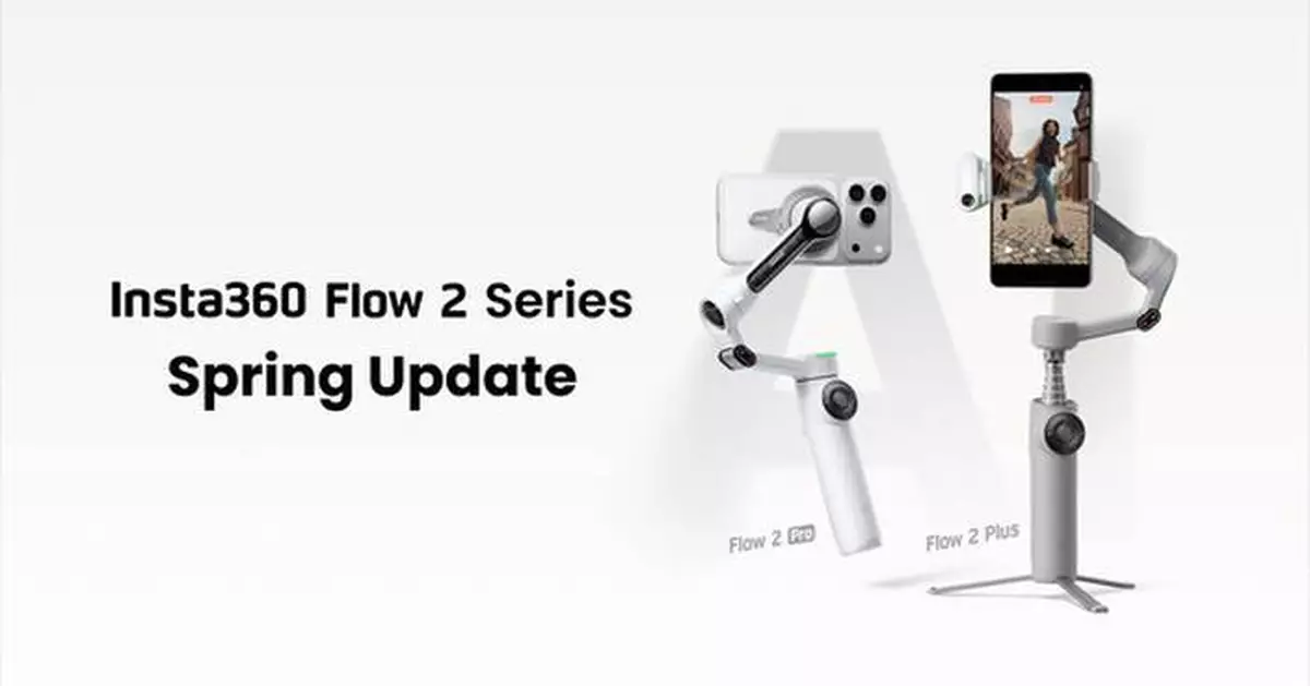 Insta360 Releases Spring Update with Improved Android and iOS Support for Insta360 Flow 2 Series Handheld Gimbals