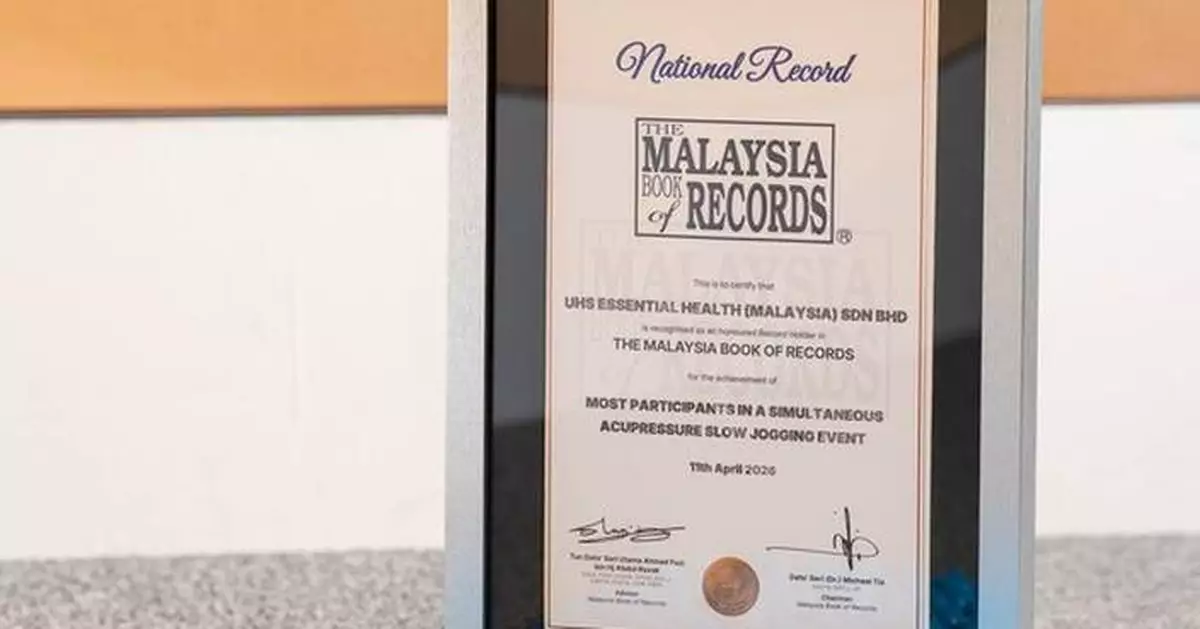 USANA Malaysia Launches New Vitamin D Supplement with Record-Breaking Jogging Event, Earning Malaysia Book of Records Title