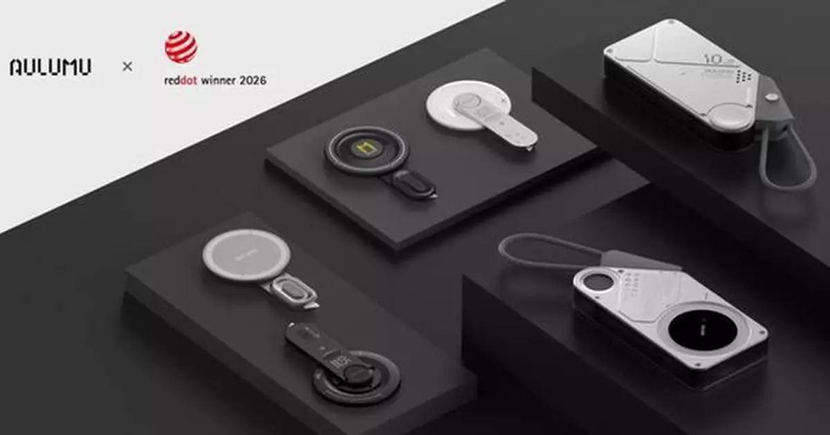 AULUMU Wins Red Dot Design Award 2026 with M10 Power Bank and G05 Air 5-in-1 MagSafe Stand