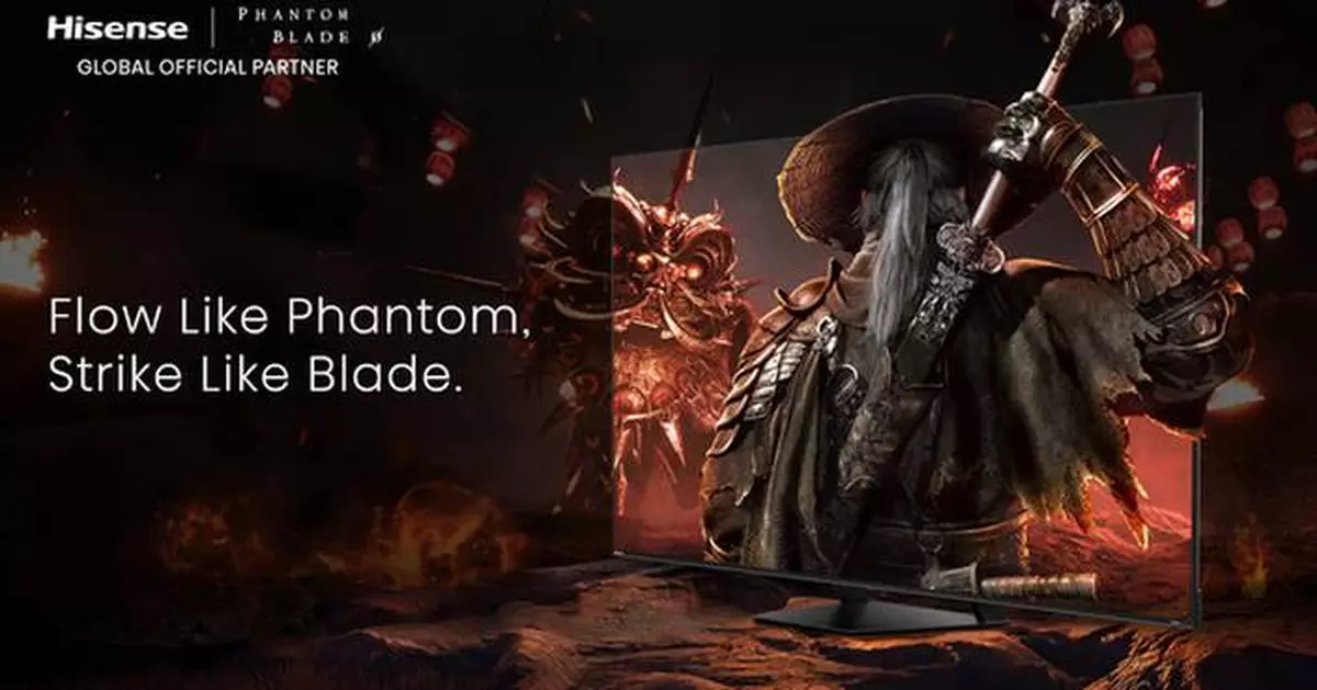 Hisense Partners with Phantom Blade Zero to Showcase Next-Gen RGB Gaming Experience