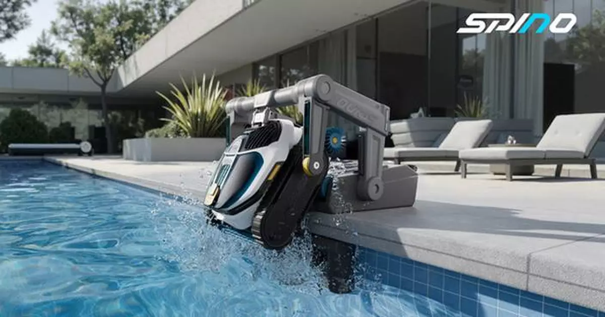 MAMMOTION SPINO S1 Pro Comes to Kickstarter: The World's First Robot Arm-Assisted Pool Cleaner Brings True Hands-free Pool Care