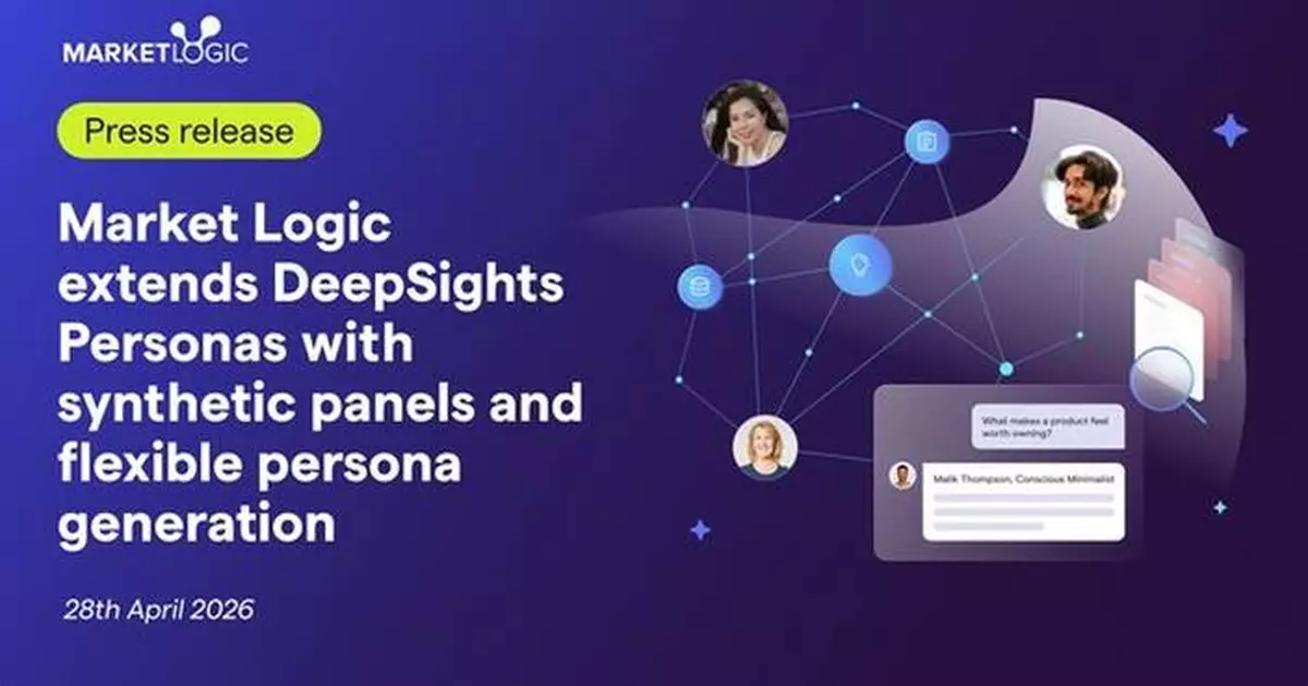 Market Logic extends DeepSights Personas with synthetic panels and flexible persona generation to redefine audience research at scale