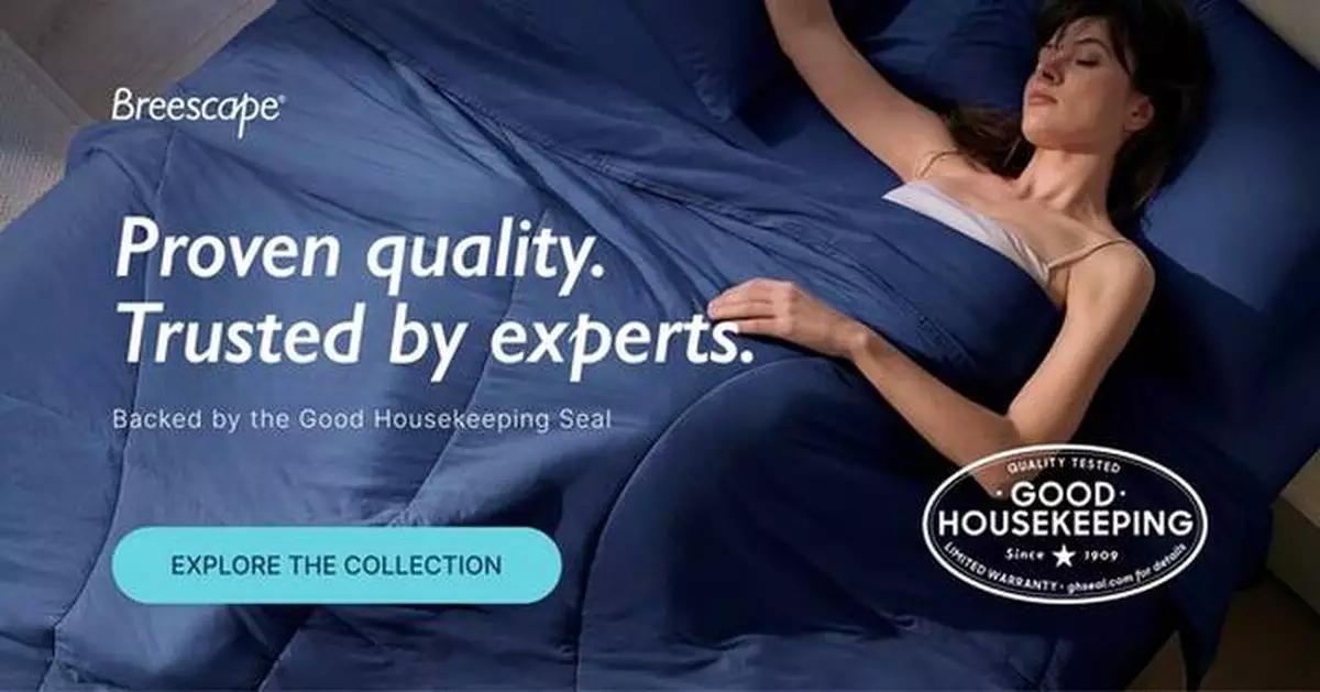 Breescape® Cooling Products Earn Prestigious Good Housekeeping Seal