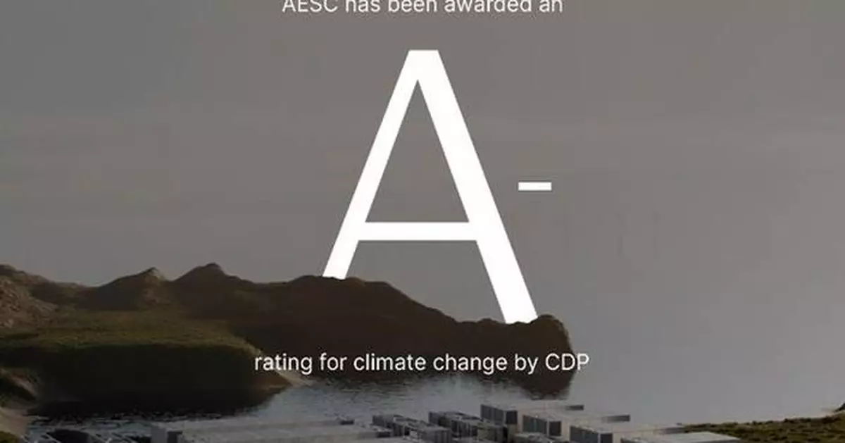 AESC Earns CDP Climate Change A- Rating, Highest Among Global Battery Manufacturers in 2025