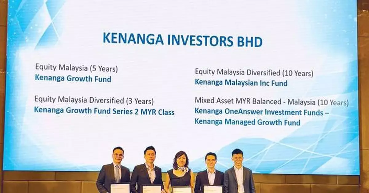 Kenanga Investors Awarded at LSEG Lipper Fund Awards 2026