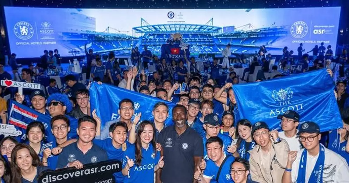 The Famous CFC Makes Vietnam Debut with Chelsea Legend Jimmy Floyd Hasselbaink at Ascott Tay Ho Hanoi