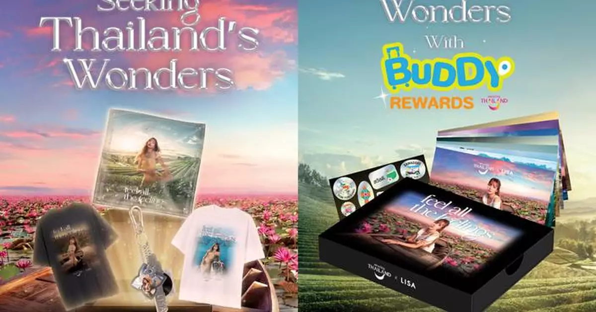 TAT Inspires Travel across Thailand with LISA through "Feel All the Feelings, Seeking Thailand’s Wonders", Inviting Travellers to Discover Thailand and Win Five Styles of Exclusive Items