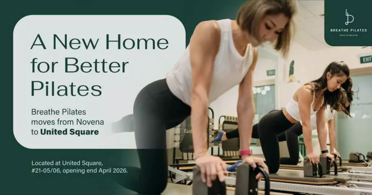 Breathe Pilates Moves Flagship Outlet From Novena to United Square