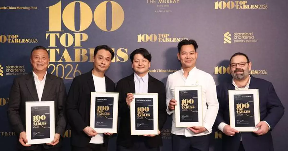 Galaxy Macau’s Quintet of Fine-Dining Restaurants Recognised in SCMP’s "100 Top Tables 2026" Restaurant Guide