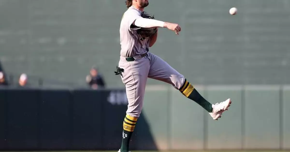 Athletics shortstop Jacob Wilson goes on 10-day injured list with dislocated left shoulder