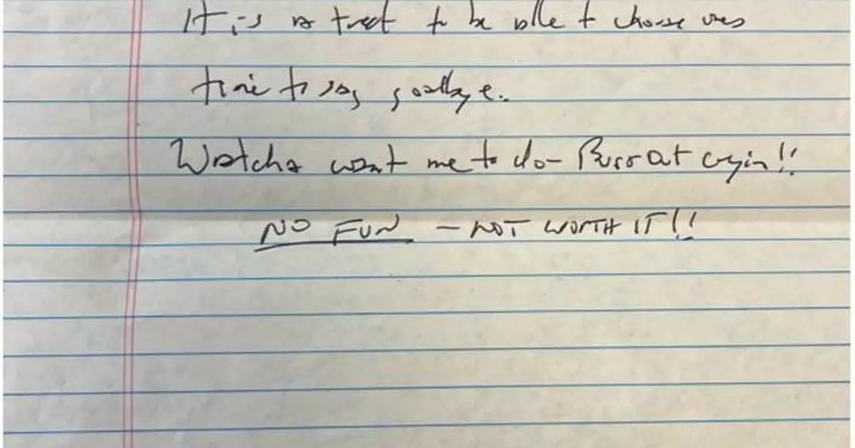 What to know about Jeffrey Epstein's ex-cellmate and the note he says he found