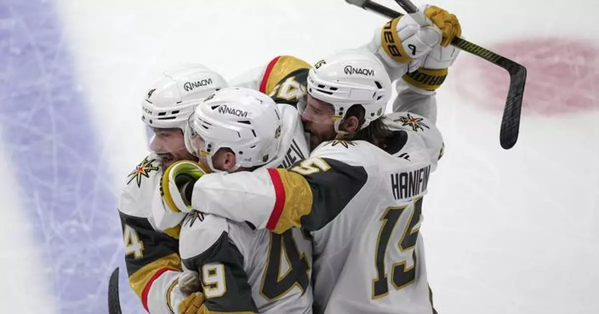Barbashev, Eichel score in 2:07 span, Golden Knights stun Avs 3-1 to take 2-0 series lead