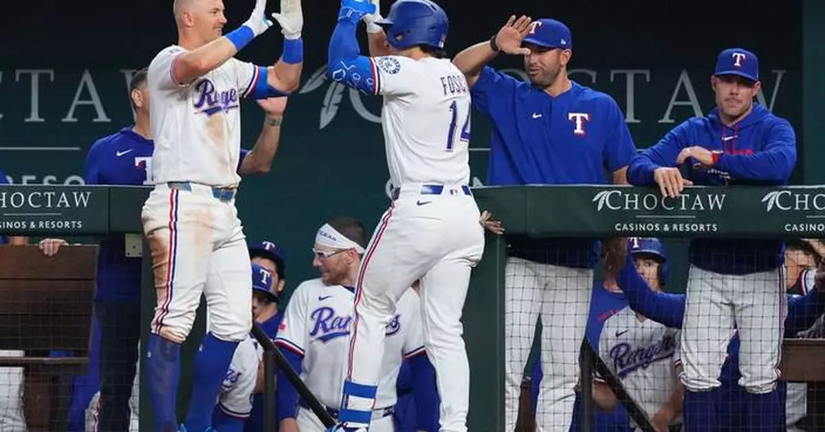 Josh Jung and Justin Foscue homer as Rangers win 6-0 to end Cubs' 10-game winning streak