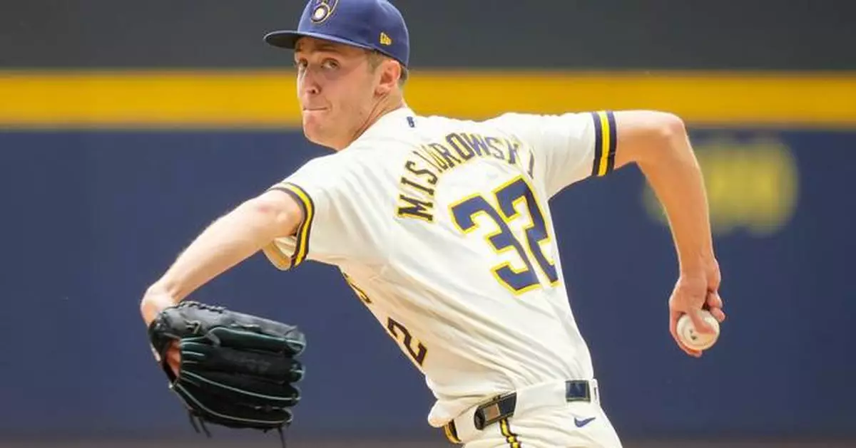 Brewers' Misiorowski sets record with 57 100 mph pitches in game since tracking era started in 2008