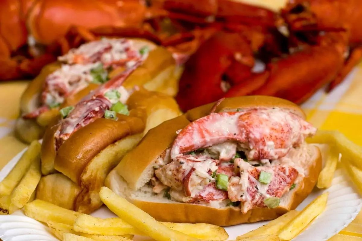 FILE 0 Lobster Rolls are seen in this Sunday, May 4, 2008, file photo. (AP Photo/Larry Crowe)