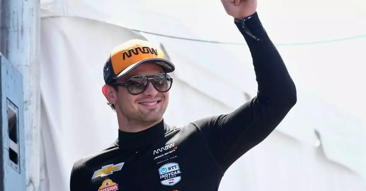 Pato O'Ward reaches the top of the Indianapolis 500 speed chart on the 3rd day of practice