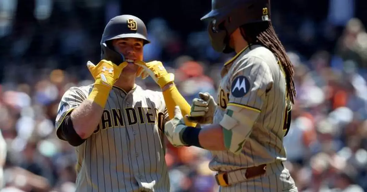 Ty France's 2-run triple leads Padres over Giants 5-1