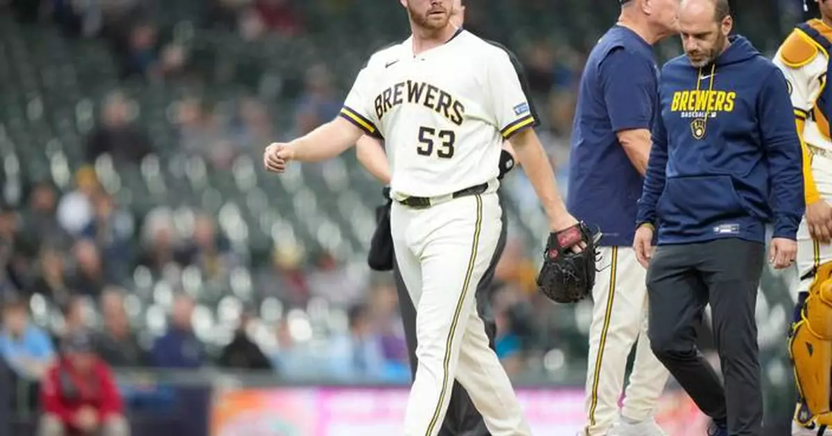 Brewers' Brandon Woodruff goes on injured list after experiencing velocity drop in his last start