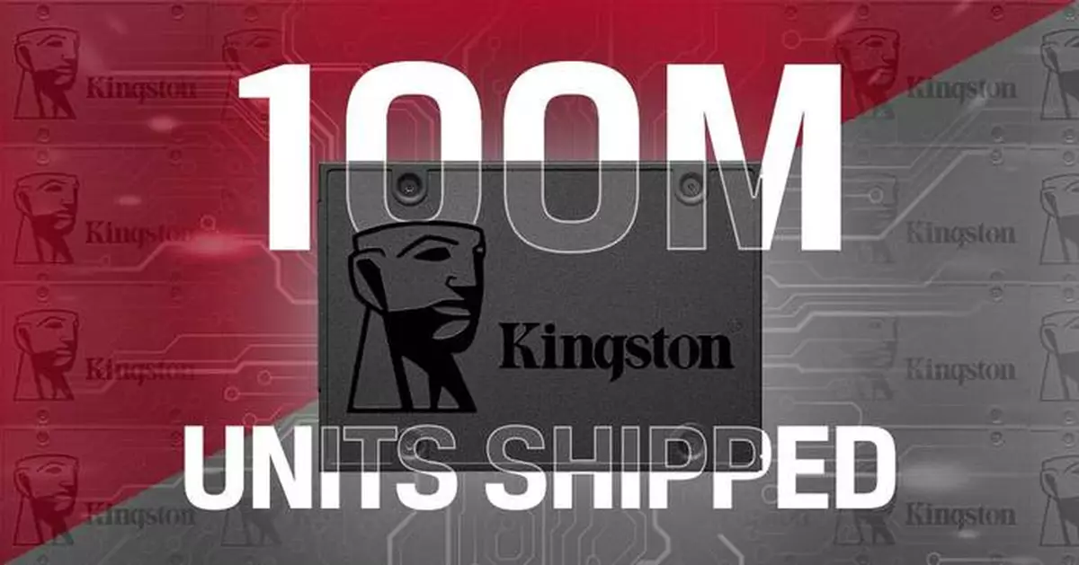 Kingston Marks Major Milestone with 100 Million A400 SATA SSDs Shipped Globally