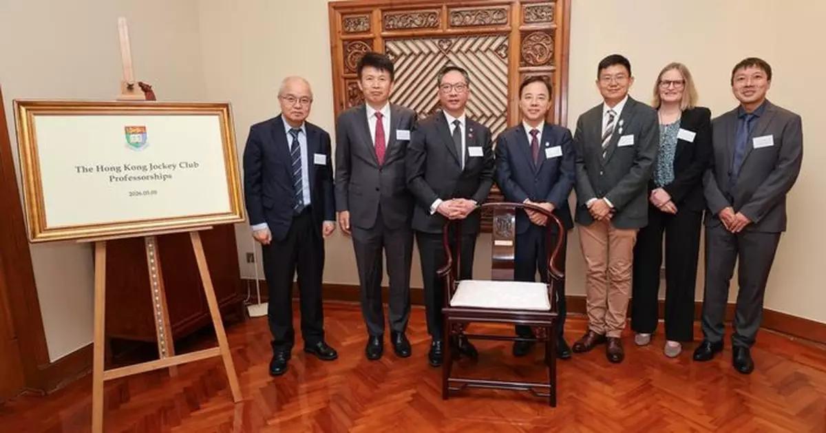 Jockey Club supports establishment of endowed professorships at The University of Hong Kong to advance sustainability research