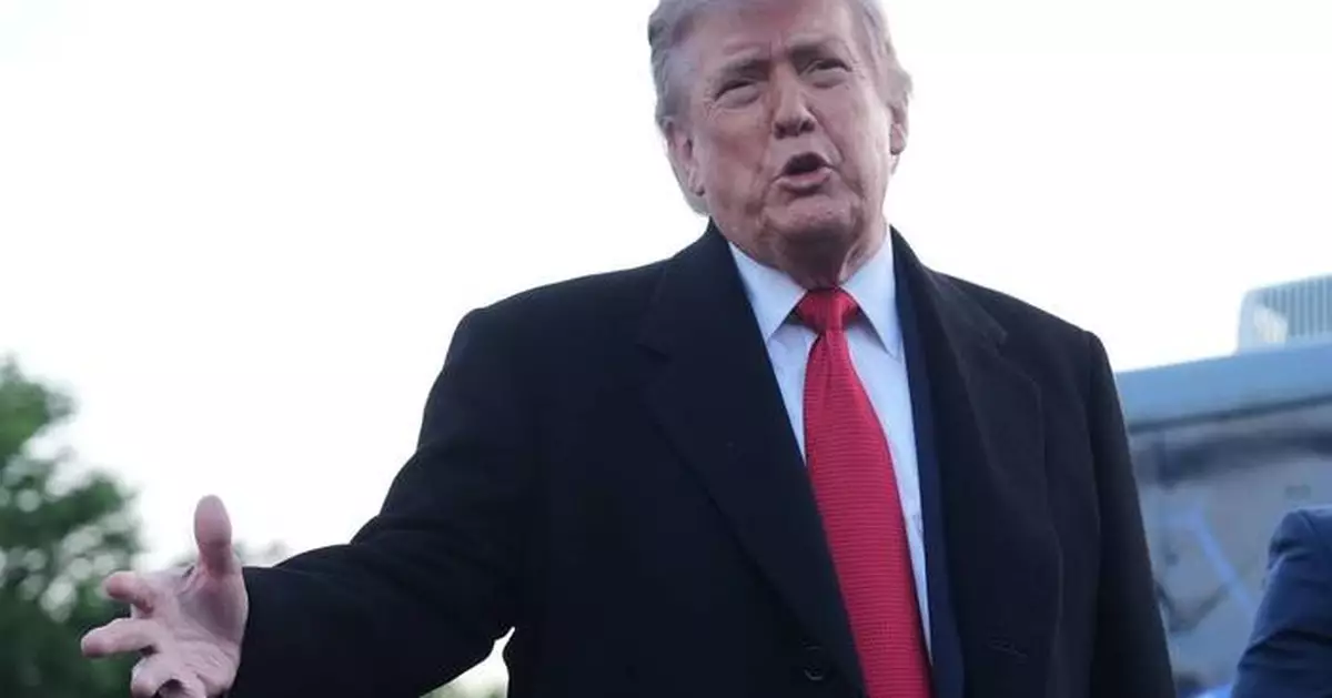 Trump drives across Lincoln Memorial Reflecting Pool to inspect new blue coating he's putting on it