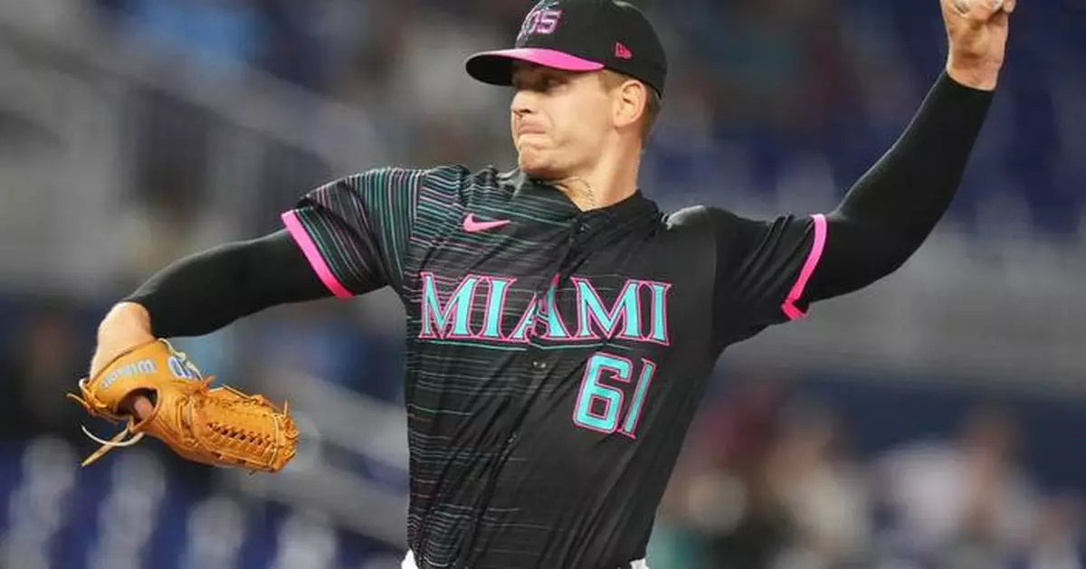 Marlins put No. 2 pitching prospect Snelling on IL with sprained UCL