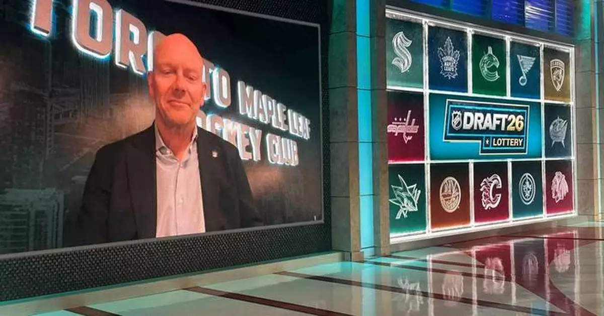 Toronto Maple Leafs win the lottery for the No. 1 pick in the 2026 NHL draft