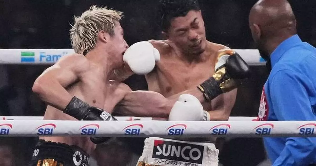 Naoya Inoue beats Junto Nakatani by unanimous decision in Tokyo to retain super-bantamweight belts