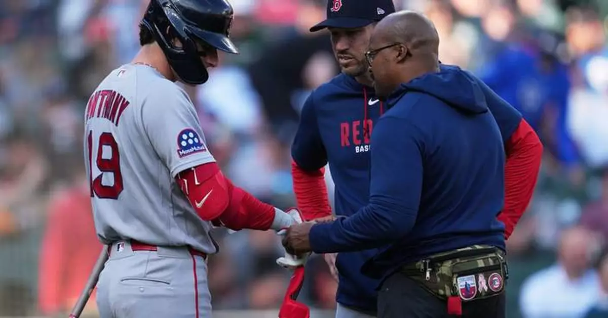 Red Sox place Roman Anthony on the 10-day IL with a sprained right wrist