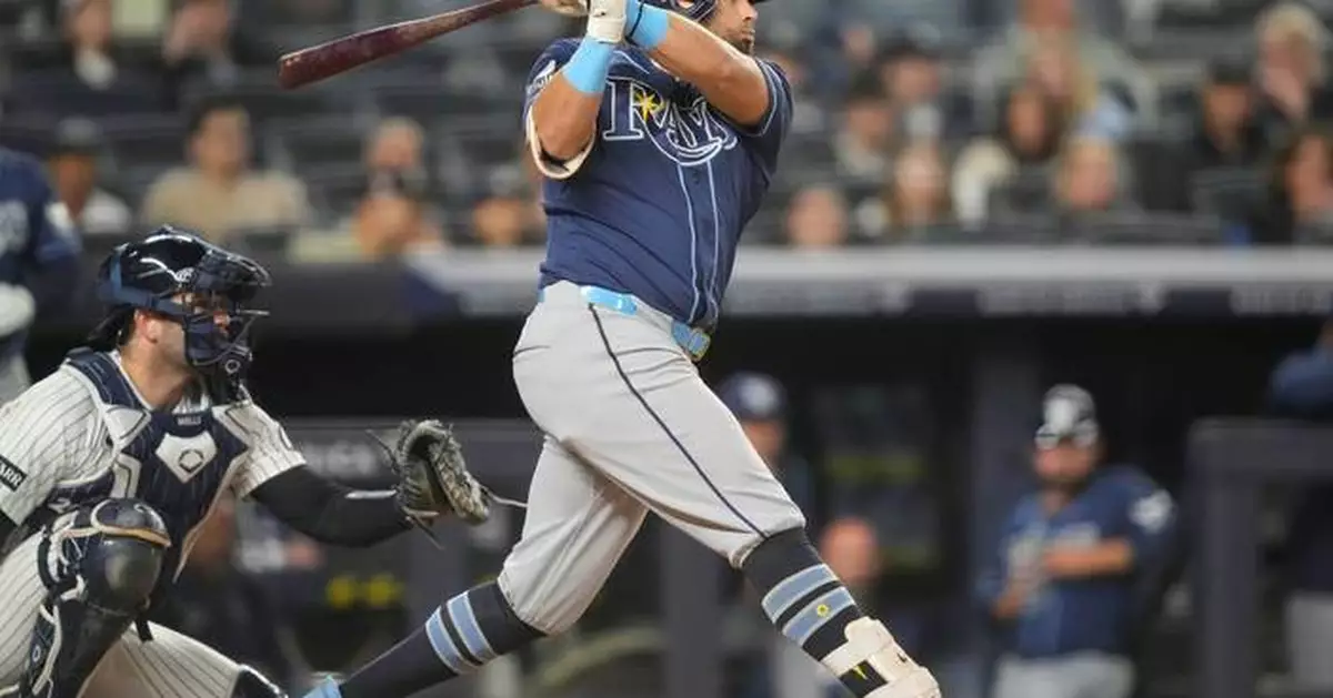Cole throws 6 scoreless innings in return, Rays rally past Yankees 4-2 for 16th win in 19 games