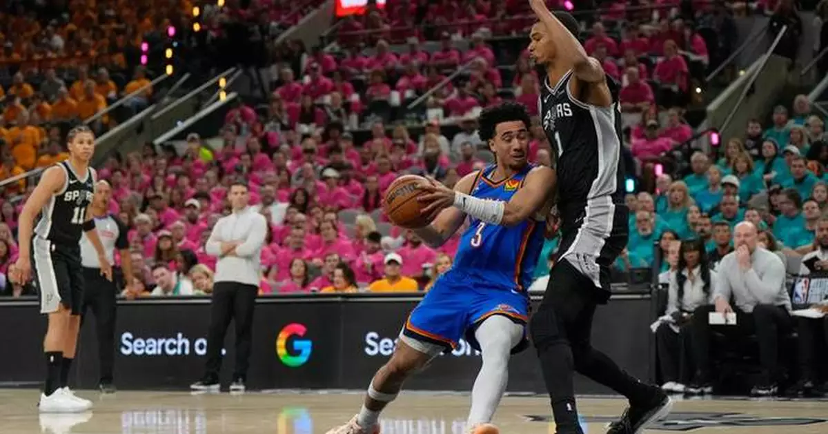 Thunder get 76 points off the bench, the key to a Game 3 win over Spurs in West finals