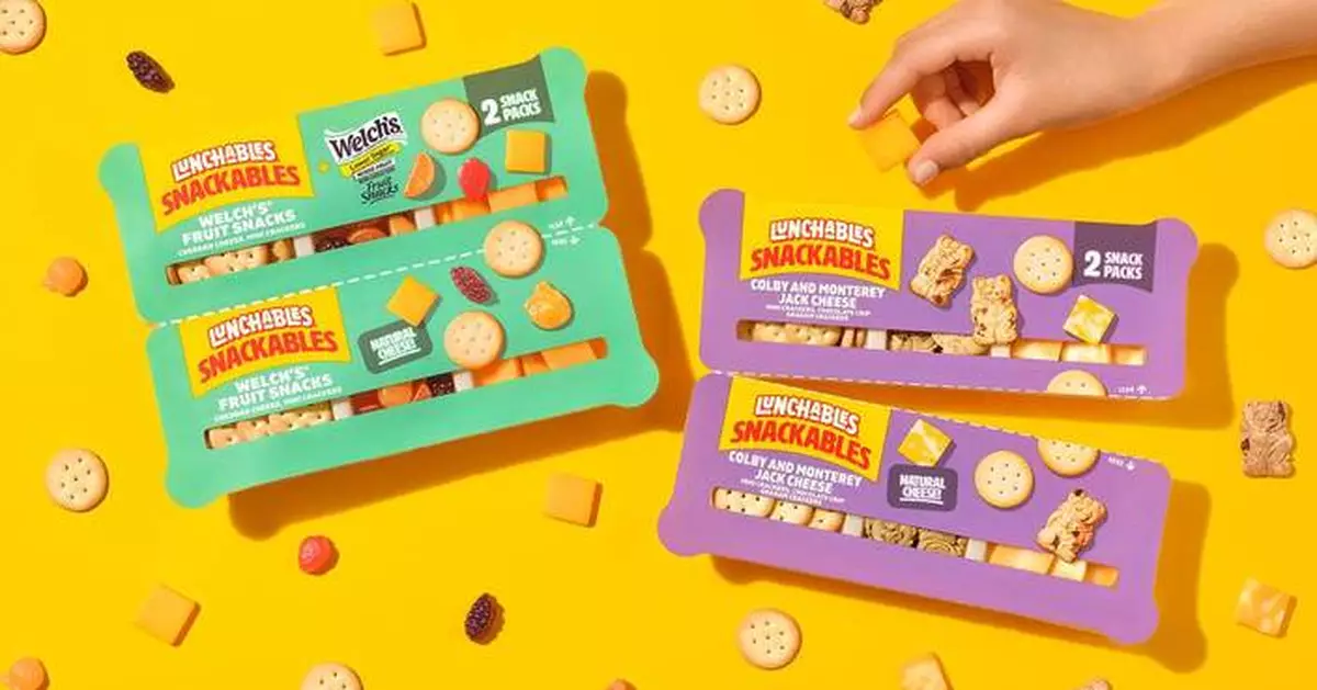 Lunchables Introduces Snackables, Its First-Ever Double Snack Pack Designed to Split, Swap and Share