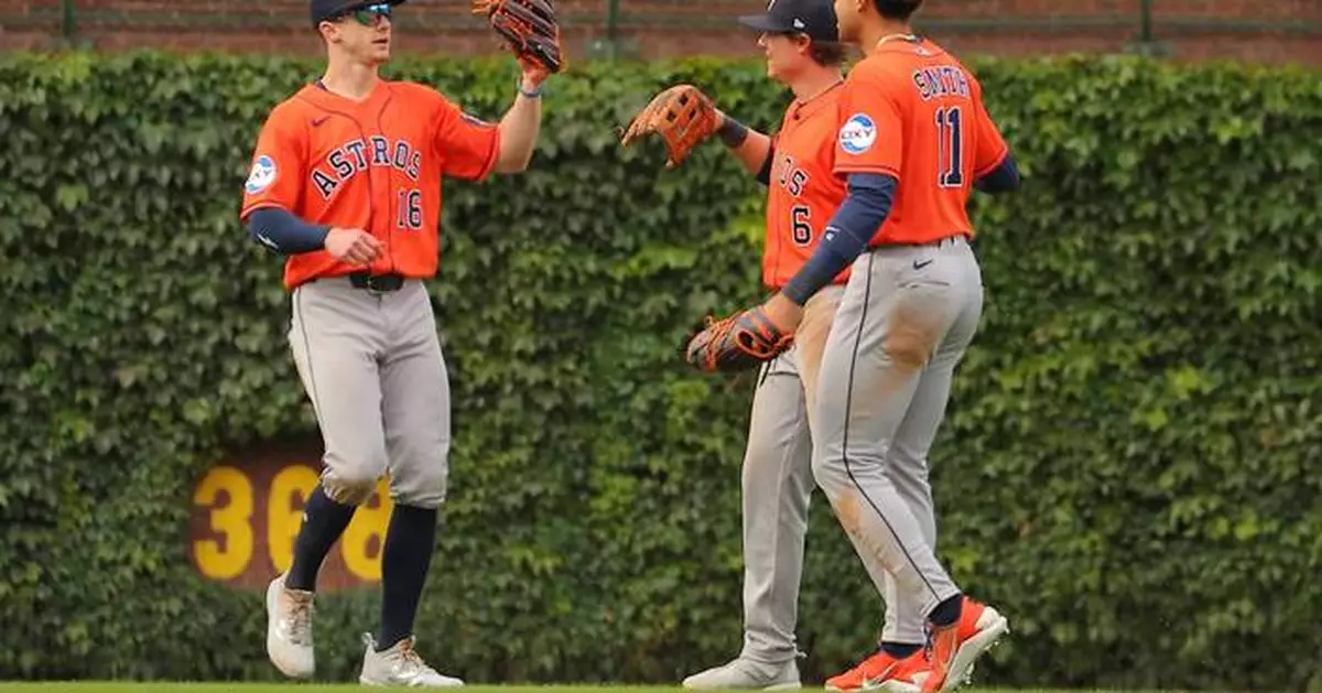 Astros extend Cubs' skid to 6 with 4-2 victory