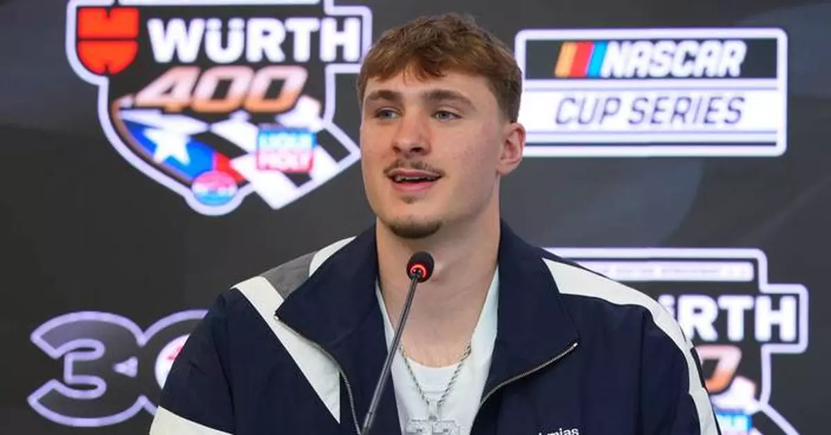 NBA top rookie Cooper Flagg gets a ride from NASCAR rookie Connor Zilisch
