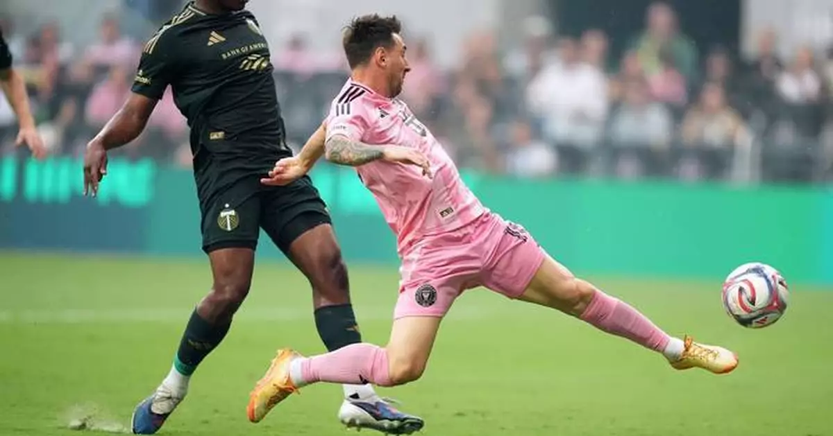 Messi's goal, assist lead Inter Miami to 2-0 win over Portland and first at new stadium