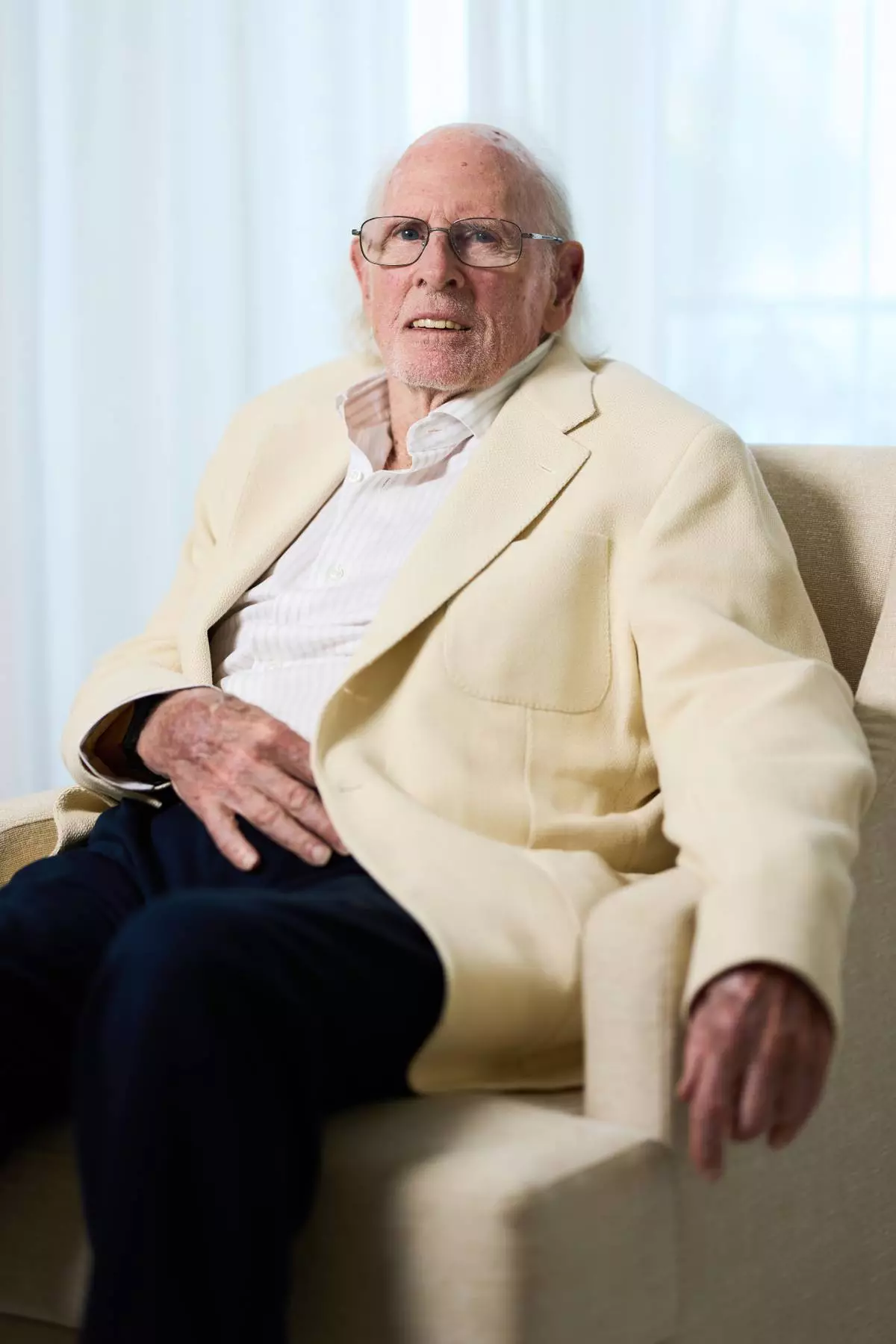 Bruce Dern poses for portrait photographs for the film 'Dernsie: The Amazing Life of Bruce Dern' at the 79th international film festival, Cannes, southern France, Thursday, May 21, 2026. (Photo by Scott A Garfitt/Invision/AP)