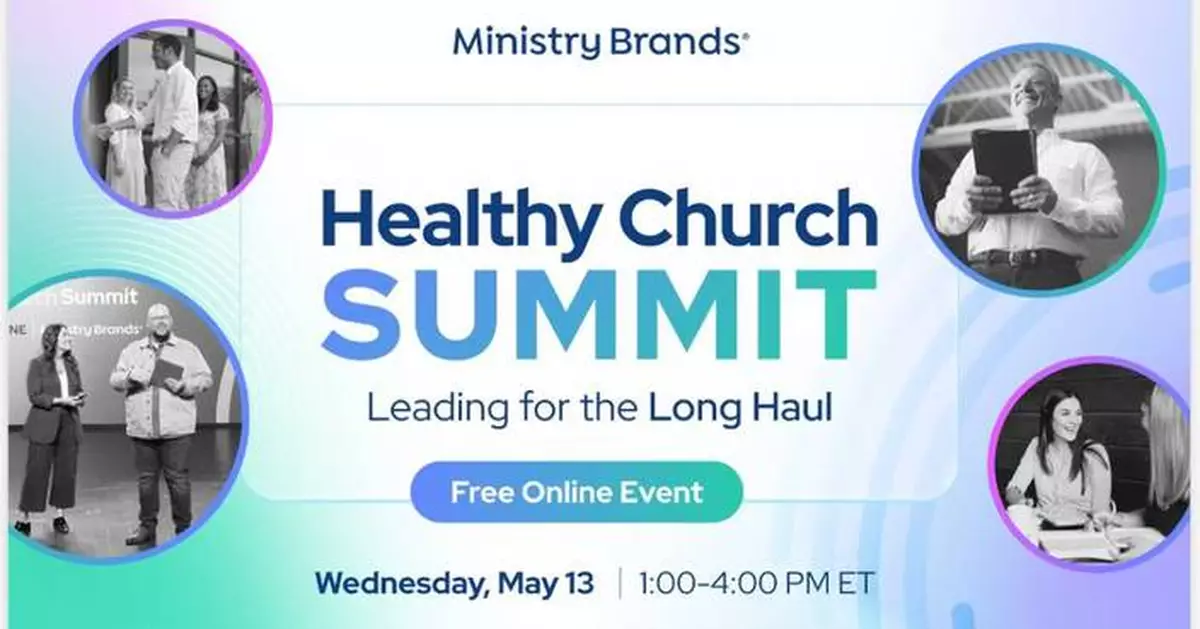 Ministry Brands to Host Healthy Church Summit on Pastor Mental Health and Building Lasting Ministry